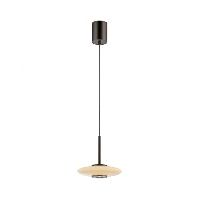 Aktuell Neuhaus PURE® LED Pendelleuchte PURE Vitrum, dark-metal, brown, höhenverstellbar